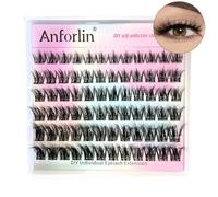 Mink Lashes Fluffy 20 Pairs False Eyelashes 18mm Dramatic 3D Faux Mink Eyelashes Pack Fake Eyelashes Multipack