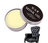 Mink Oil Balm - Skin Repair Cream, Premium Nourishing Enamel, Multipurpose Conditioning Solution | Improved Material Renewal For Upholstery For C