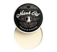 Mink Oil Leather Boots - 100g All-Natural Paste, Leathers Care Cleaner Conditioner, Soften Restore Shoes Boots Clothing Furniture | Premium Moisturizing Protecting Long-Lasting Shine