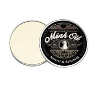 Mink Oil Leather Conditioner - 100g | Leather Recoloring Balm | LeatherConditioning Cream For Sofa Car Seat Boots Jacket Bag Purse Belt Wallet Shoes