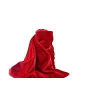 Mink Throw Faux Fur Blanket - 200 x 240cm - Red
