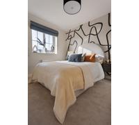 Mink Throw Soft Touch Blanket Fleece Faux Fur Cream 200X240Cm