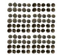 MinkeyBear 100Pcs Craft Nut For Christmas Home Decorations Stylish Wreath Accessories Thanksgiving Ornament Wedding Decoration