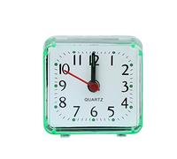 MinkeyBear Square Alarm Clock Portable Travel Trip Pocket For Time Clocks For Outdoor Traveling Camping