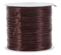 minkissy 0.6mm Silicone Hair Extension Invisible Stretch Cord 10m Flexible Beading Wire for Undetectable Hair Extensions DIY Crafts and Bracelet Making