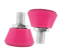 minkissy 1 Pair Adjustable Rubber Roller Skate Toe Stoppers Replaceable Wear Resistant Toe Stops with Bolt for Enhanced Braking Performance for Roller Skating Enthusiasts