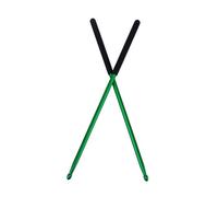 minkissy 1 Pair Aluminium Alloy Drum Sticks Rust Drumstick for Drummer Exercises for Drum Pad Practice Durable and Strong Green
