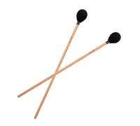 minkissy 1 Pair Marimba Mallets with Comfortable Grip Professional Percussion Drumsticks for Tongue Drum Marimba Superb Craftsmanship Convenient Storage for Musicians