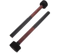 minkissy 1 Pair Non Slip Bass Drum Mallet Sticks for Percussion Instruments Lightweight and Durable Drumsticks for Marching Band Accessories Easy to Use for Adults