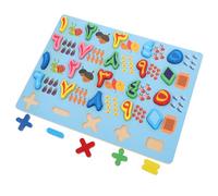 minkissy 1 Set Arabic Puzzle Educational Matching for Early Logic Development Arabic Number Puzzle Enhances Imagination Cognitive Skills Design for Hands