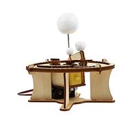 minkissy 1 Set Assembling Solar System Model Kit DIY Celestial Model with Safe Materials Educational for Includes Watercolor Pens Glue Interactive Science Puzzle