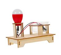 minkissy 1 Set DIY Science Props for Electrical Circuit Experiment Saltwater Conduction Kit for Elementary School Physics Learning and Practical Skills Development