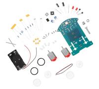 minkissy 1 Set DIY Smart Car Kit Educational Electronics Soldering Project for Smart Robot Car with Tracking Function for Young Engineers and DIY Enthusiasts Random Color