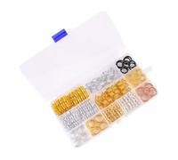 minkissy 1 Set Dreadlocks Hair Cuff Metal Tube Pendant Charm Hair Jewelry Decoration 200pcs for Street Photography Parties Dances