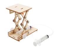 minkissy 1 Set Hydraulic Elevator Science Assembly Puzzle for DIY Educational Experiment Kit with Realistic Design Scissor Mechanism and High Stability for Boys