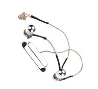 minkissy 1 Set Loaded Control Plate Harness for Electric Guitar Pre Wired Pickup Accessory Compact Lightweight Wiring Harness Easy Installation for Guitar Beginners Durable Construction