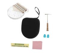minkissy 1 Set Mini Kalimba Thumb Piano Set Crystal Glass Finger Piano Musical Instrument for for Beginners and Music Lovers Explore Your Musical Talent Anywhere