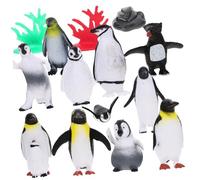 minkissy 1 Set Penguin Model of Realistic Tiny Penguin Figurines for Microlandscape Decor for Tabletop Display and Creative DIY Scenes