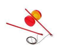 minkissy 1 Set Professional Double Bearing Diabolo Lightweight Plastic Yoyo for Outdoor Fitness Tricks Coordination Mechanism for Adults