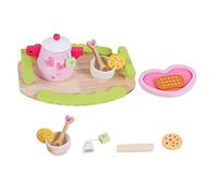 minkissy 1 Set Simulation Kitchen Set Adorable Afternoon Tea Plaything for Funny Tea Educational Role Play for Boys for Family and Friends