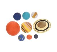 minkissy 1 Set Solar System Kit for Educational Outer Space for Cognitive Development Material Planet Models Fun Learning Activity for Boys