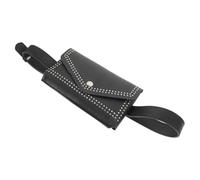 minkissy 1 Set Stylish Punk Waist Belt Bag for Women Durable Travel Pouch with Decorative Studs for Parties Daily Wear and Festivals Waist Purse