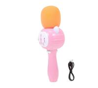 minkissy 1 Set Wireless Cartoon Microphone Fun Singing Plaything for Stimulates Speech Singing Ability Design for Long Term Use for Playtime
