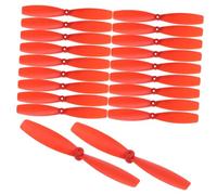 minkissy 10 Pairs Plastic Rc Airplane Propellers Vane Replacement Parts for DIY Model Flying Easy to Install Reliable Propulsion for Remote Control Aircraft