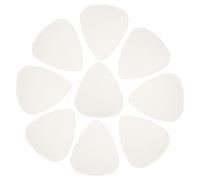 minkissy 10 Pcs Transparent Plastic Guitar Picks Ergonomic Design Durable and Smooth Surface for Bass Electric Acoustic Guitars Convenient Light Plectrums for Musicians