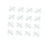 minkissy 100pcs Glow the Dark Plastic Fake Ants for Halloween Pranks Simulation Ant for Haunted Houses Party Decorations and Outdoor Fun