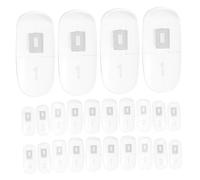 minkissy 100pcs Nail Practice Tips Manipulator Armor Nail Display Sticks for Art Practice