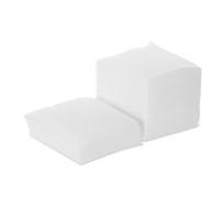 minkissy 100pcs Projector Cleaning Kit Lint-free Anti-static Industrial Wipes for Precision Instruments and Eyeglasses, White Wood Fiber Square Wipes for Electronic Equipment and Daily