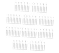 minkissy 100pcs Shower Cleaner Brush Shower Nozzle Cleaning Brush Drain Unclogger Unclog Sink Drain