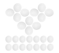 minkissy 100pcs Soft Replacement Earbud Pads White Foam Cushions Earbud Sponge Covers Ear Bud Cushion Pads for Earphones Headphone Sponge Covers Suitable for Daily Use
