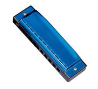 minkissy 10holes Tone Harmonica Wind Instrument for Beginner Professional Mouth Harp for Playing Music at Home Outdoor Events Includes Plastic Box and Cleansing Towel