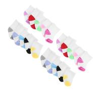 minkissy 10Pairs Doll Socks for American Dolls Colorful Sporty Design Costume Accessories for Compatible with Stuffed Animals and Action Figures Role Play and Pretend Play Essentials