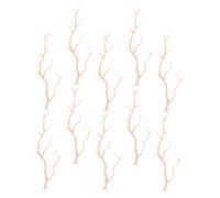 minkissy 10pcs Artificial Antler Tree Branches Dried Twigs for Diy Vase Filler Home Office Decorative Accents