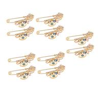 minkissy 10pcs Brooch for Women Backpacks Pin Pin Aesthetic Brooch Evil Eye Design