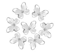 minkissy 10Pcs Butterfly Shaped Nail Charms Lightweight Manicure Decorations for Women Nail Art DIY Female Accessory