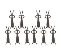 minkissy 10pcs Cat Eye Nail Magnet Kit Y-shaped Heart-shaped Magnetic Tools for Gel Polish Effects Iron Material Professional DIY Manicure Accessories for Salon and Home Use