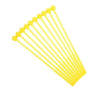 minkissy 10pcs Drumsticks Sturdy Plastic Tongue Drum Mallets for Stage Performance Smooth Surface for Comfort for Young Musicians and Educational Use