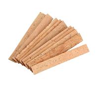 minkissy 10Pcs Durable Clarinet Joint Corks Repair Kit Cork Material Excellent Sealing Noise Resistance Essential Accessories for Musical Instruments