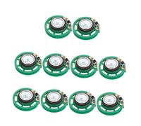 minkissy 10pcs External Magnet Speaker Horn Mini Sound Speaker for DIY Telephones and Electronic Audio Projects Lightweight Durable Plastic for Easy Installation and Clear Sound