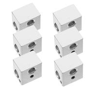 minkissy 10pcs Heater Block Aluminum Heat Dissipation Block Precise Temperature Control Robust Metal Construction for 3d Printing Professional Studios
