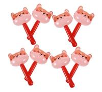 minkissy 10pcs Inflatable Cartoon Fox Hammer for PVC Novelty Plaything for Hand Training Parent Interaction Design Enhancing Dexterity and Coordination