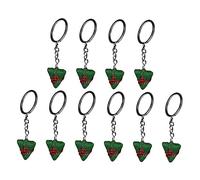 minkissy 10Pcs Keychain Pendants with Design Stylish Bag Charms for and Party Favors for Celebrating Chinese Culture and Dragon Boat Festival