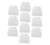 minkissy 10pcs Long Nail Dust Suction Collector Bag Reusable Non Woven for Nail Art Dust Suction Collector Manicure