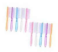 minkissy 10pcs Nail Dust Brush with Long Handle Portable Plastic Fingernail Scrub Brushes for Finger and Toenail Cleaning Nail Scrubbing Tools for Home and Professional Manicure