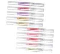minkissy 10pcs Nail Oil Cuticle Pen Set Nourishing Nail Care Pens for Salon and Home Use Hydrating Repair Softener for Healthy Cuticles Random Style
