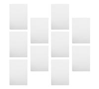 minkissy 10pcs Plastic Stencil Sheets 22x14cm Reusable Copying Boards for 3D Printing Pens High-Temperature Resistant Thick Drawing Templates for Art Crafts